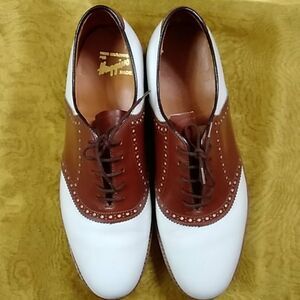 VTG, LEATHER HUGGINS ESTILY PACHUCO MEN'S FLAT MEN SHOES SIZE 8.5